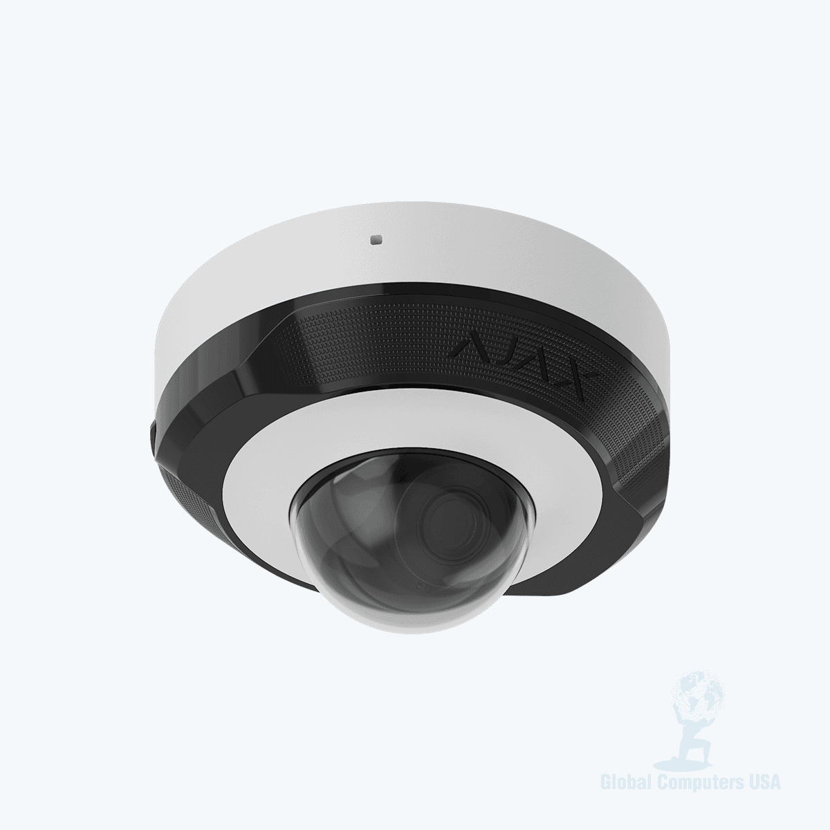 AJAX Cámara IP Mini Domo 8MP Cableada, Lente 2.8 mm, Ángulo de Visión 100°-110°, Blanca